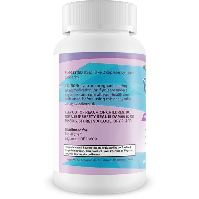 Rapid Tone XS - Hunger Cleanse - Suppress Appetite - Detox Cleanse - Detox Cleanse Weight Loss - Help Flush Waste & Toxins - Digestive Support - Curb Food Cravings - Promote Regulari- 30 Servings