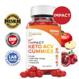 Impact Keto ACV Dietary Gummies Supplement 1000MG 60 Gummys