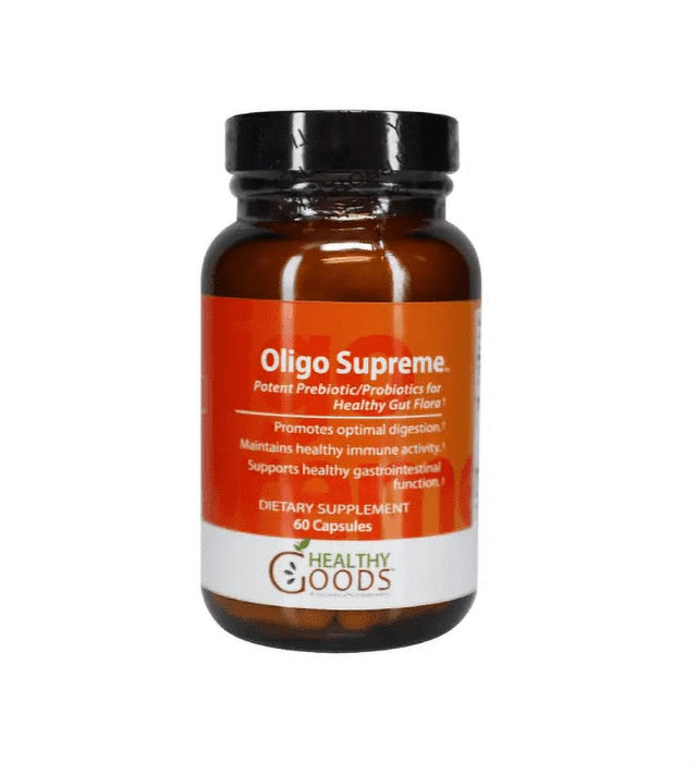 Healthy Goods Oligo-Supreme Prebiotic / Probiotic Dietary Supplement, 60 Ct