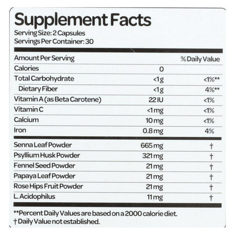 Health plus - Super Colon Cleanse - 60 Capsules