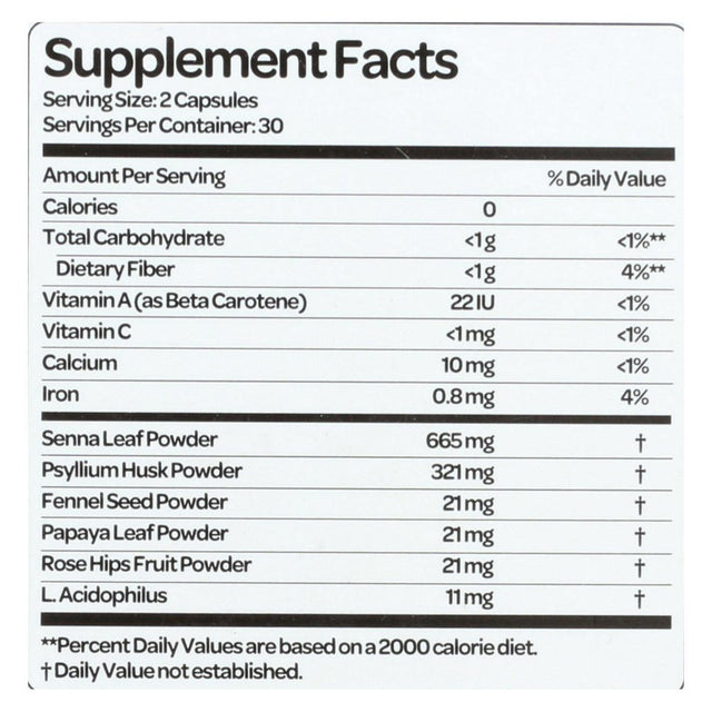 Health plus - Super Colon Cleanse - 60 Capsules