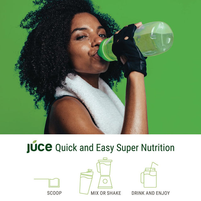 JUCE Greens Superfood Healthy Balance of Fruits and Veggies. Powder 8.82 Oz