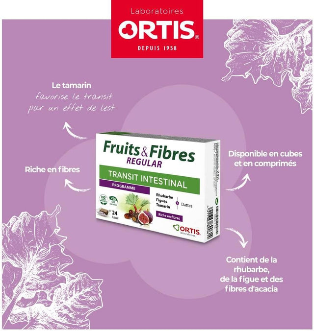 Fruits & Fibres Regular 24 Cubes