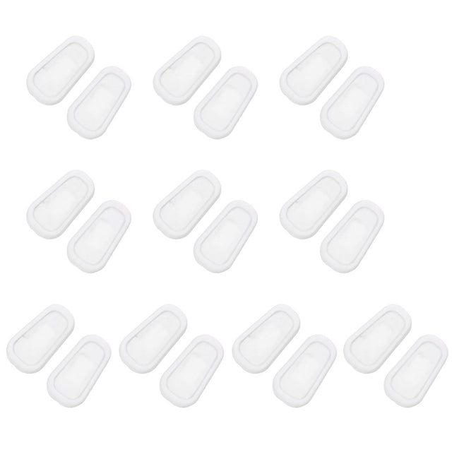Hemoton Nose Pads Glasses Pad Air Chamber Eyeglass Thin Non Replacement Silicone Eyeglasses Accessories