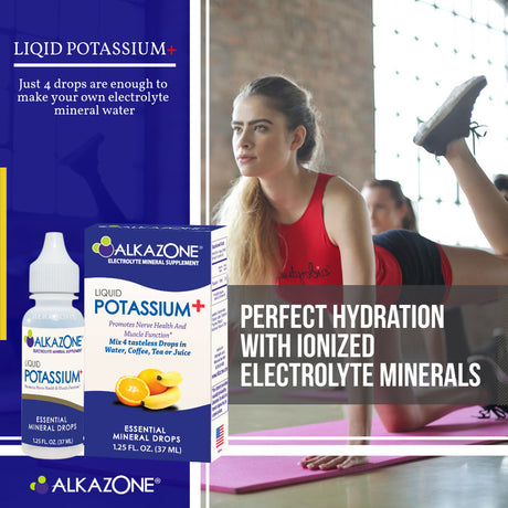 Alkazone - Potassium Liquid Drops - 1 Each - 1.25 Fz