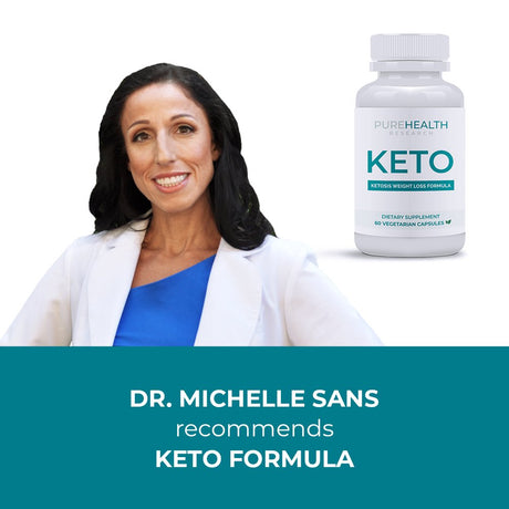 Keto Pills - Ketosis Weight Loss Supplement by Purehealth Research, 60 Capsules