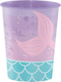 Iridescent Mermaid Party 16 Oz Favor Cup, 1 Ct