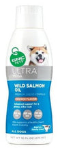 GNC Pets Ultra Mega Wild Salmon Oil Chicken Flavor Liquid Dog Supplement, 16-Oz Bottle