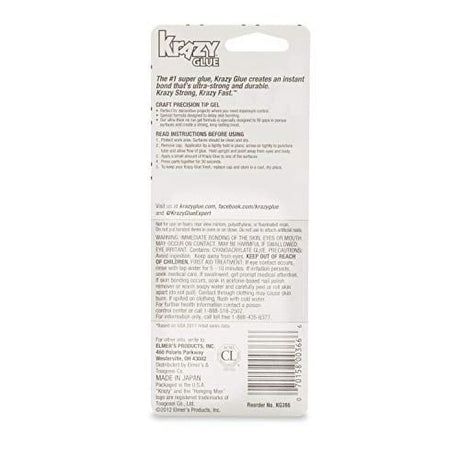 Krazy Glue 4G Advanced Formula Craft Gel