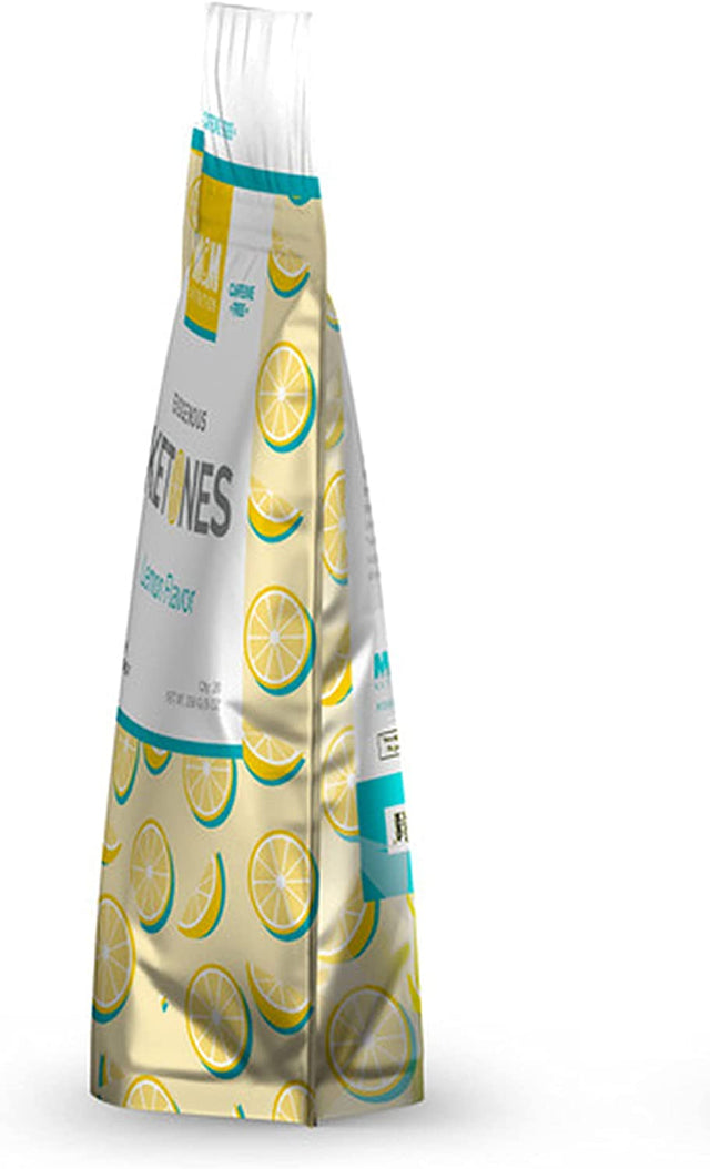 Exogenous Ketones Powder and BHB - Caffeine Free (Lemon) Keto Drink Mix & Fast Acting Ketosis Packets - Ketone Drink for Ketosis - Ketones Supplement for Ketosis (20 Keto Packets)