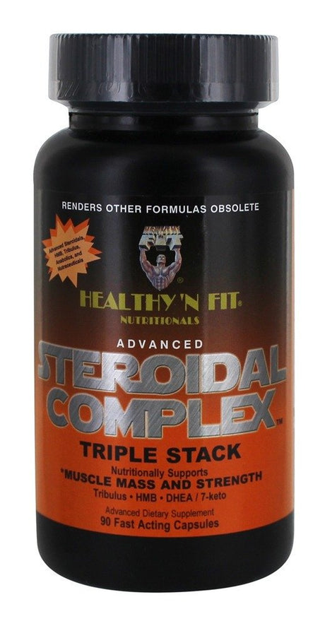 Healthy N' Fit - Advanced Steroidal Complex Triple Stack - 90 Capsules