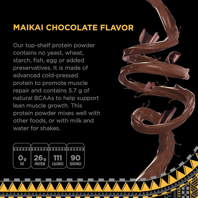 KOA WARRIOR Whey Protein Isolate | Performance Driven, Pure Protein Isolate with Bcaas and No Artificial Flavors or Sweeteners - Chocolate - 6Lb Bag