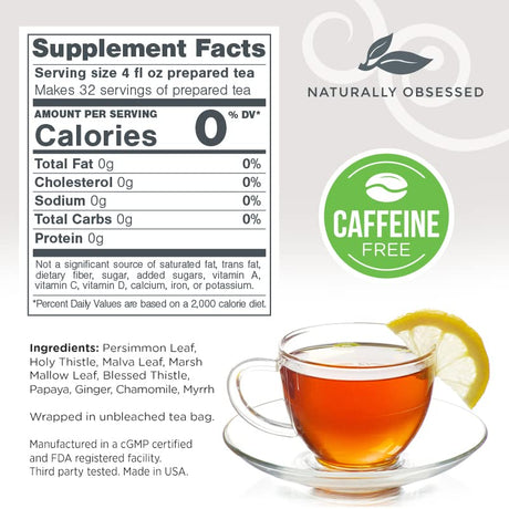 1 Detox Tea | Original Blend | for Detox, Natural Cleansing, and Weigh Loss 1 Sachet (2 Tea Bags)