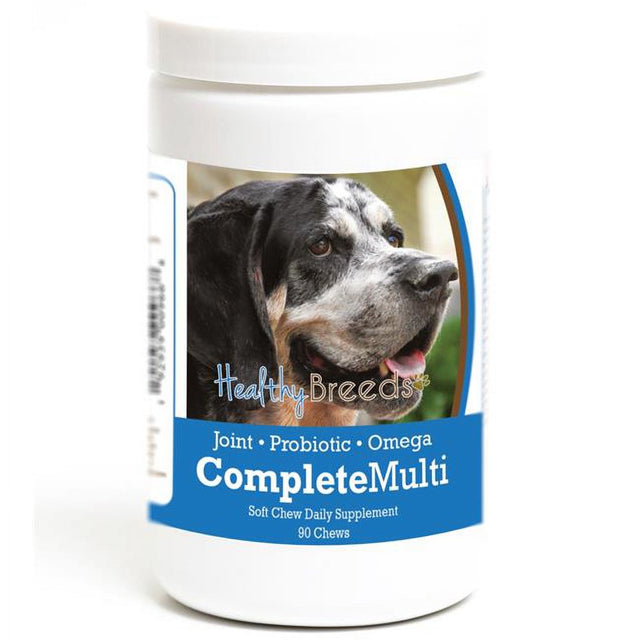 Healthy Breeds 192959009668 Bluetick Coonhound All in One Multivitamin Soft Chew - 90 Count