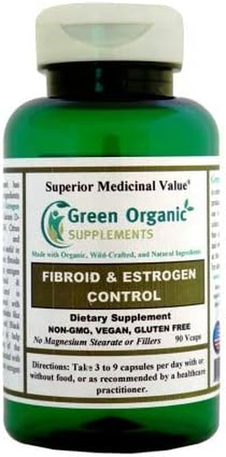 Green Organic Supplements' Fibroid, Uterine Fibroids, Estrogen Control