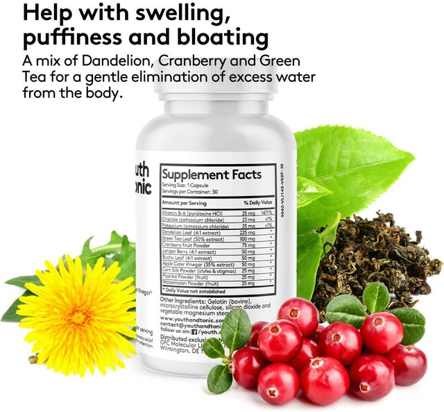 Fast Waste Loss & Water Retention for Belly Bloating Because of Hormonal Imbalance | PMS Menopause Relief & Weight Control Bundle | Support for Women Hormone Balance & Thin Waistline & Slender Body