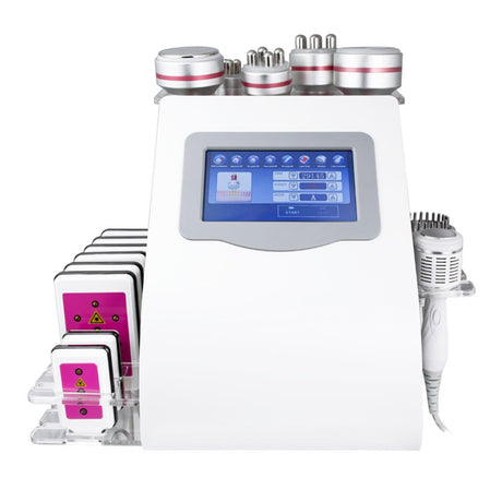 Get Your Dream Body with 9 in 1 Slimming Machine: Vacuum, Cavitation, Sextupole F Handle, and More!