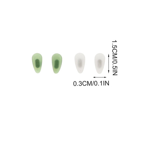 NUOLUX Nose Glasses Pad Pads anti Bridge Skid Glass Replacement Nosepad Guards Cushion