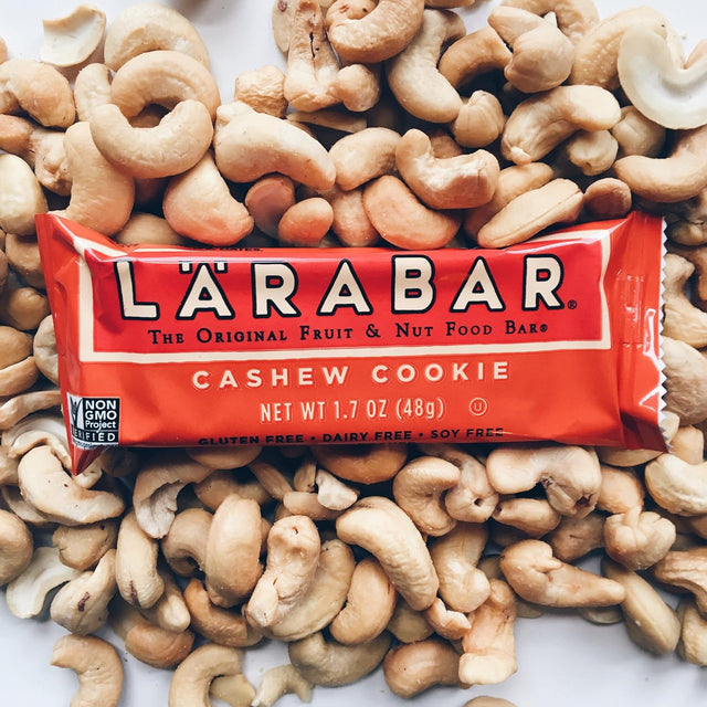 LÄRABAR Pecan Pie (16 Ct) and Cashew Cookie (16 Ct) Gluten Free Vegan Fruit & Nut Bars