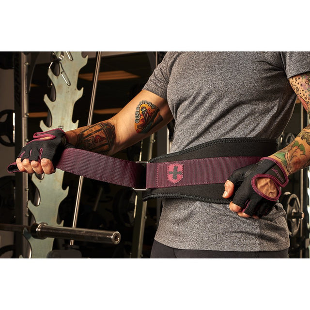 Harbinger 5" Foam Core Nylon Belt Women'S Small, Merlot