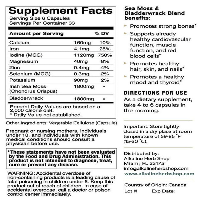 HAPPY MOOD BUNDLE - SEA MOSS & BLADDERWRACK, HAPPY HEALTHY BODY, HAPPY COLON, HAPPY MOOD, and ELDERBERRY TEA