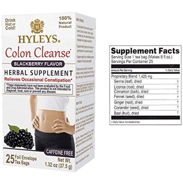 Hyleys Colon Cleanse Blackberry (1 Pack)