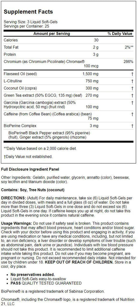 Green Tea Fat Burner Red