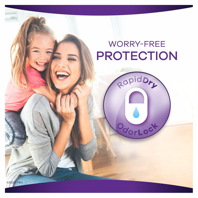 Always Discreet Plus, Incontinence Pads for Women, Extra Heavy Absorbency, Long Length, (90 Ct.)