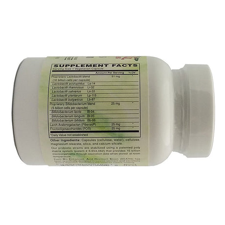 Holly Hill Health Foods Women'S Probiotic 15 Billion CFU, 60 Vegetarian Capsules