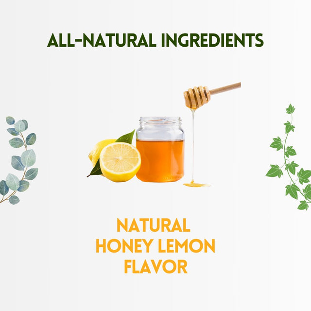 Herbion Naturals Ivy Leaf Cough Drops with Thyme & Licorice, Natural Honey Lemon Flavor, Dietary Supplement, Soothes Cough, for Adults and Children over 6 Years, 25 Drops (Pack of 5 - 125 Lozenges)