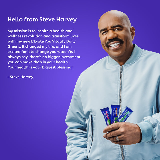 L'Evate You Vitality Daily Greens - Dietary Supplement - Variety - 10 Count