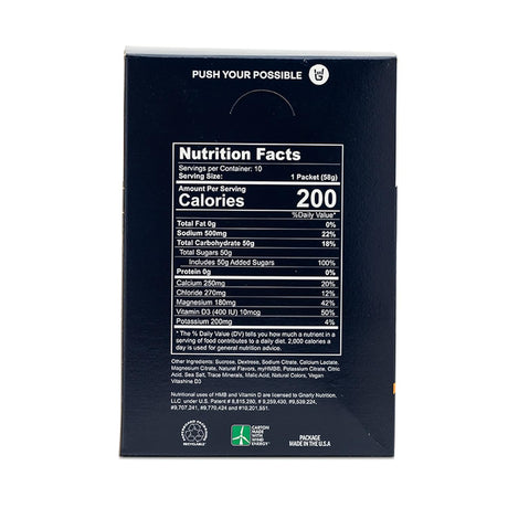 Gnarly Nutrition, Fuel 2O Performance, 10-Pack, Limeade