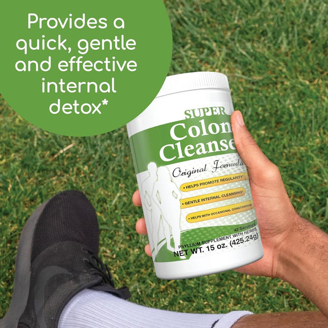 Health plus Super Colon Cleanse Original Formula, 15 Oz Powder, 42 Servings