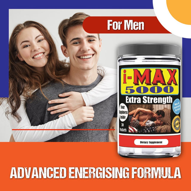 I-Maxx 5000 Testosterone Booster Supplement for Men, Male Enhancing Stamina Support Pills for Men 120Ct by Celebrity Lifestyle