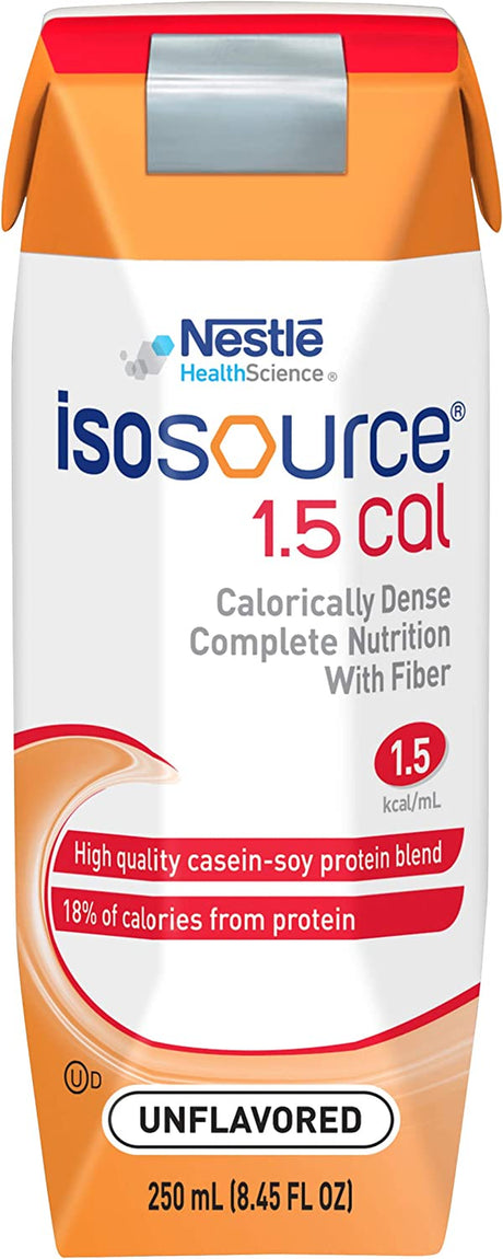 Isosource Complete Nutrition, 1.5 Calorically Dense, Unflavored, 8.45 Fl Oz (Pack of 24)