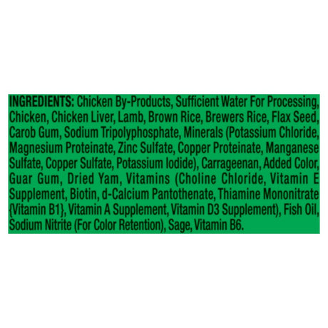 Iams Proactive Health Adult with Lamb and Rice Pate Wet Dog Food, (12) 13.0 Oz. Cans