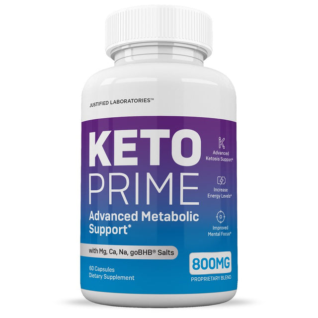 Keto Prime Max 1200MG Pills Includes Apple Cider Vinegar Gobhb Strong Exogenous Ketones Advanced Ketogenic Supplement Ketosis Support for Men Women 60 Capsules