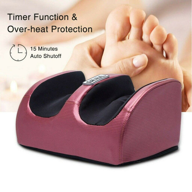 2Z Foot Massager Machine Massage,Feet Massager, Chronic Nerve Pain Therapy Spa Gift Deep Kneading Rolling Massage for Leg Calf Ankle, Electric Shiatsu Foot Massager
