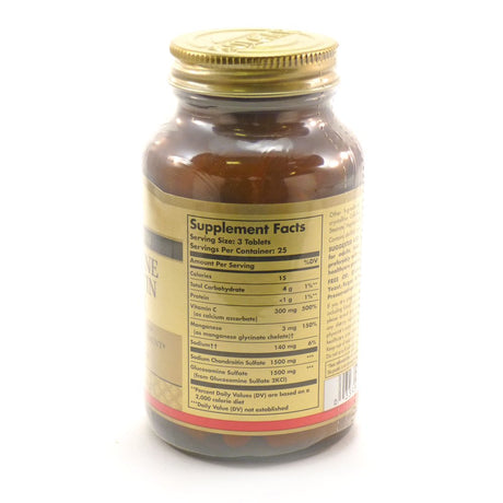 Solgar Extra Strength Glucosamine Chondroitin Complex Tablets, 75 Ct