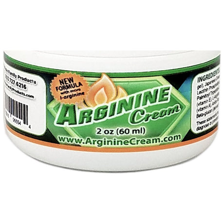 L Arginine Cream - Nitric Oxide Support Supplement for Men & Women - Unscented (2 Ounces)