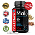 Fast Flow Men’S Health Supplement 1484Mg 60 Capsules