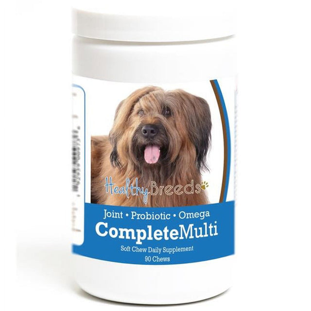 Healthy Breeds 192959009736 Briard All in One Multivitamin Soft Chew - 90 Count