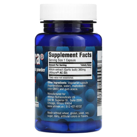 Allimax Alliultra Capsules, 360 Mg, 30 Capsules