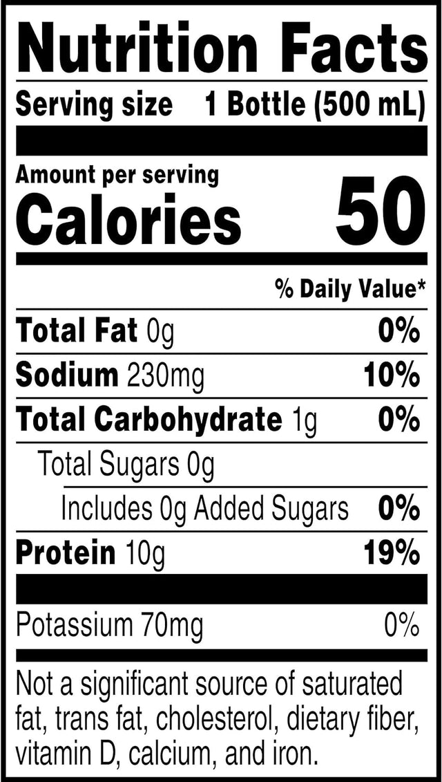 Gatorade Zero with Protein, 10G Whey Protein Isolate, Zero Sugar, Liquid Electrolytes, Glacier Cherry, 16.9 Fl Oz Bottle, 12 Pack