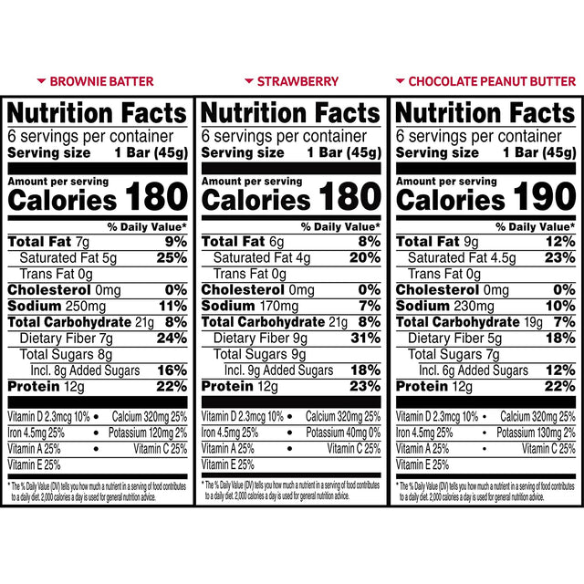 Kellogg'S Special K Protein Meal Bars, Meal Replacement, Bulk Protein Snacks, Variety Pack (3 Boxes, 18 Bars)