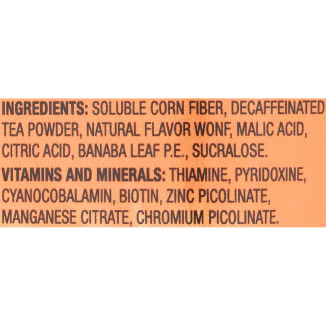 GLUCODOWN Peach, Diabetic Friendly Tea Mix, Value-Size