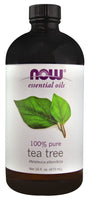 NOW Essential Oils 100% Pure Tea Tree -- 16 Fl Oz