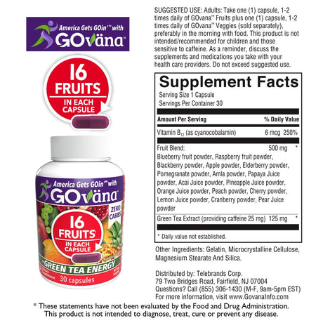 Govana Fruits as Seen on TV, Packed with 16 Fruits