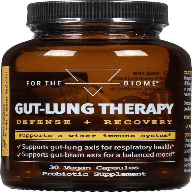 For the Biome - Gut-Lung Therapy Defense+ Recovery - 30 Vegan Capsules