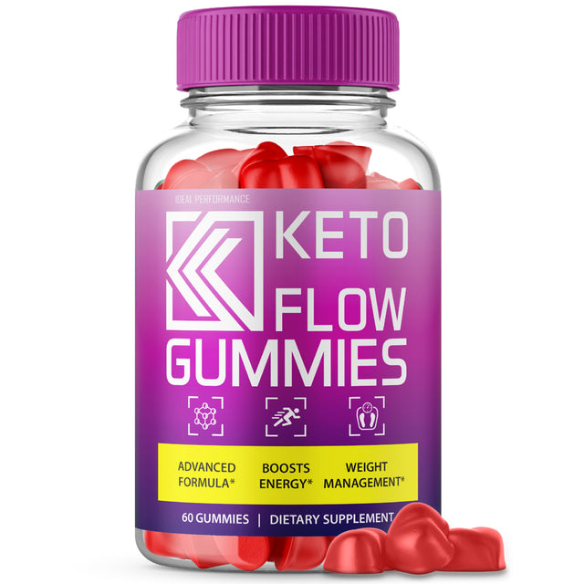 Keto Flow Gummies Keto Flow Gummy Bears for Weight Loss (1 Pack)
